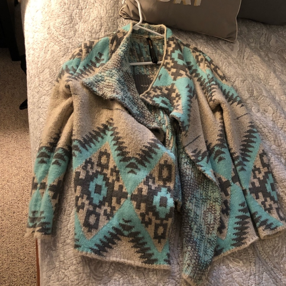 Open cardigan
